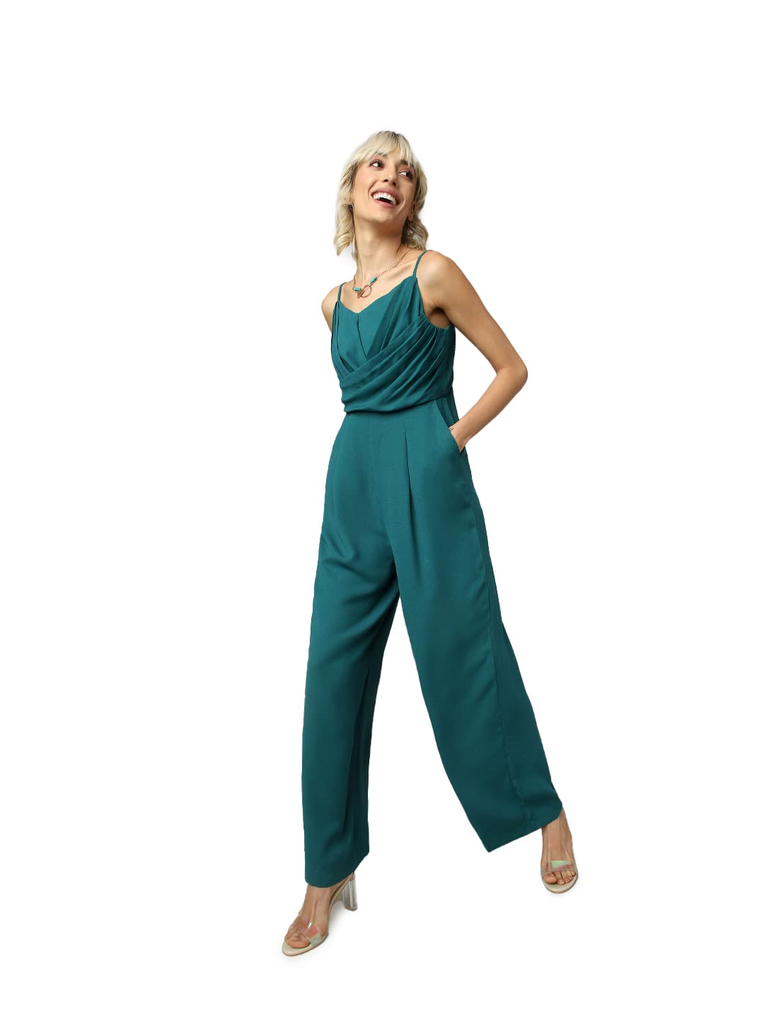 ONLY Regular Fit Jumpsuit (15309444_Deep Teal_36)