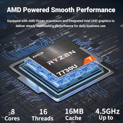 Lenovo V14 AMD Ryzen 7 7730U 14" FHD Business Laptop, 16GB RAM | 1TB SSD