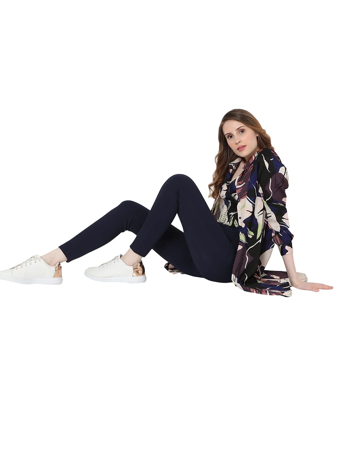 VERO MODA Women's Slim Leggings (214668906_Navy Blazer_XS)