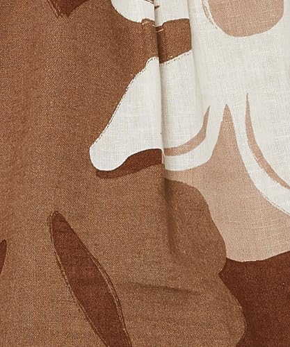 Max Women Printed Tiered Dress(White_S)