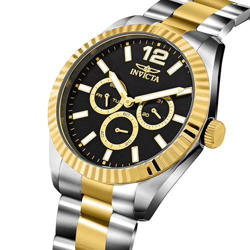 Invicta Specialty Quartz Caliber IM-Q-067 Movement Black Dial Analog Watch for - Mens 49515_N