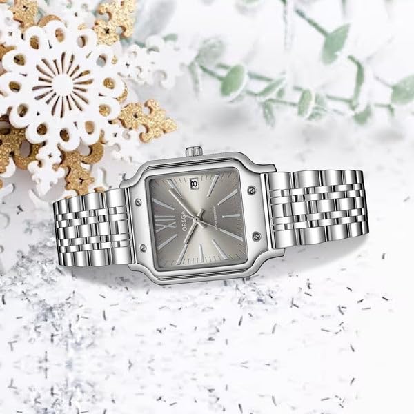 ORSGA Zest Women Watch Analog Latest Stylish Wrist Watch, Gift for Women, Birthday Gift, Anniversary - Silver Grey