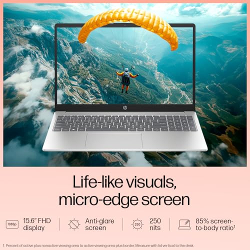 HP Laptop 15,12th Gen Intel Core i5-1235U,15.6 inch(39.6 cm),FHD,Anti-Glare, 16GB DDR4,512 GB SSD,Windows 11,MSO,Dual Speakers,1.59 kg,Natural Silver,15-fd0111TU