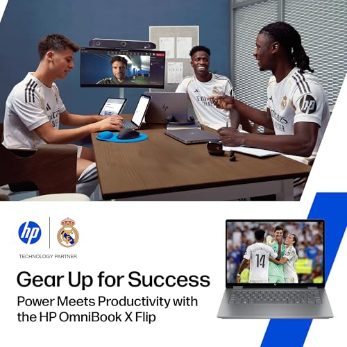 HP OmniBook X Flip OLED Intel Core Ultra 5 226V, 40 Tops (16GB LPDDR5x,1TB SSD) 3K, Touch, 120hz, 14''/35.6cm, Intel ARC Graphic,Win11, Office24, Meteor Silver, 1.38kg, fm0099TU,Pen, 2 in 1 AI Laptop