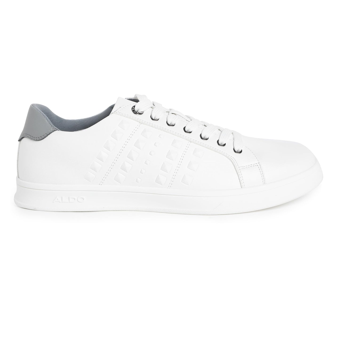 Aldo ABADRIC100 Men White Sneakers (White, 6)