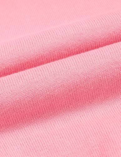 U.S. POLO ASSN. Drop Shoulder Cotton Sweater (UWAW24SWE133_Pink_M)