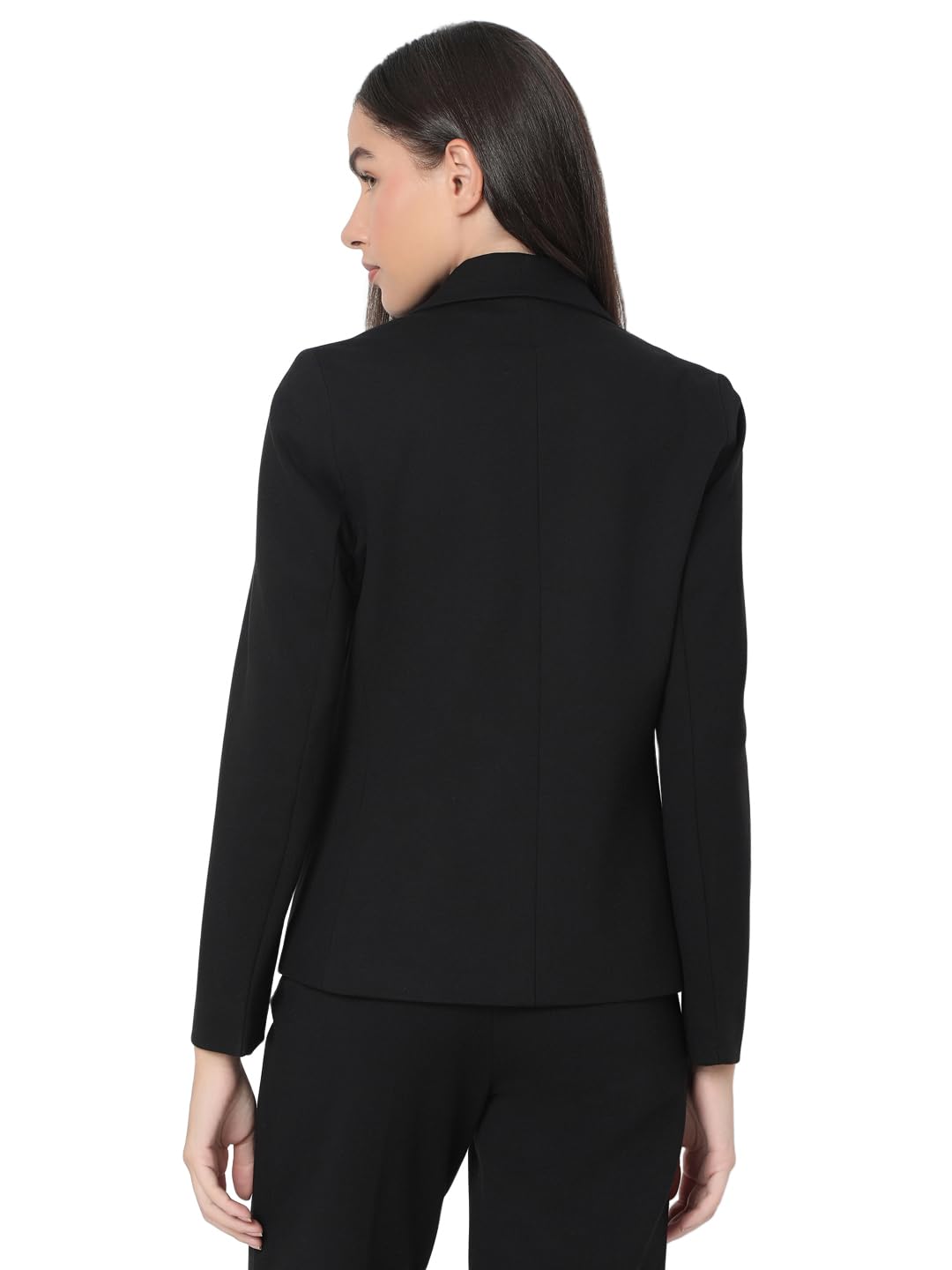 VERO MODA Women's Regular Fit Black Blazer