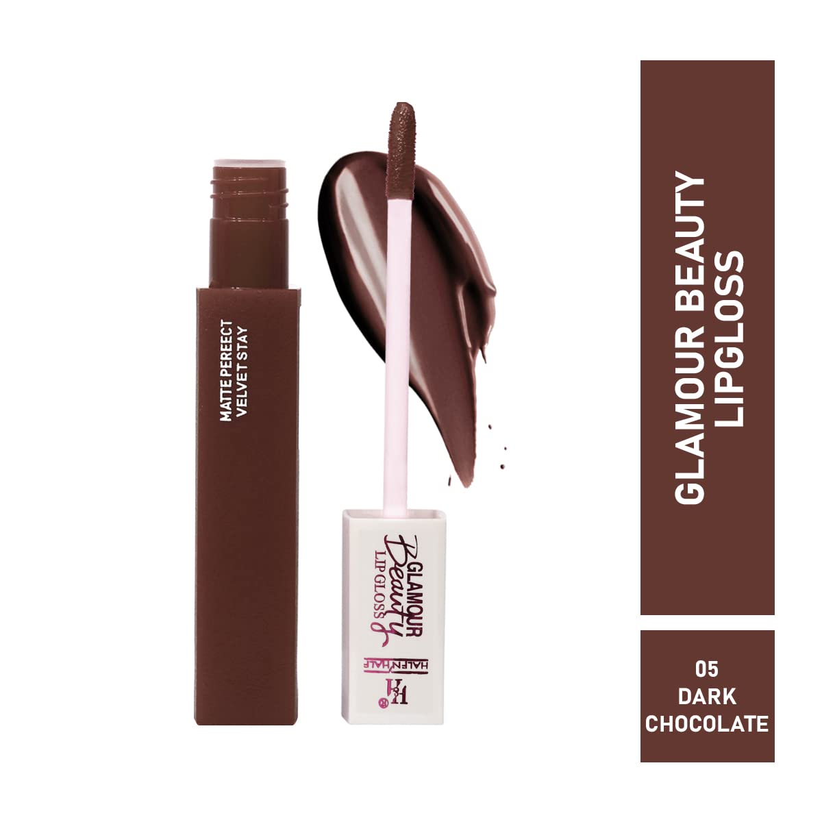 Half N Half Lip Glosses Dark Chocolate (Matte)