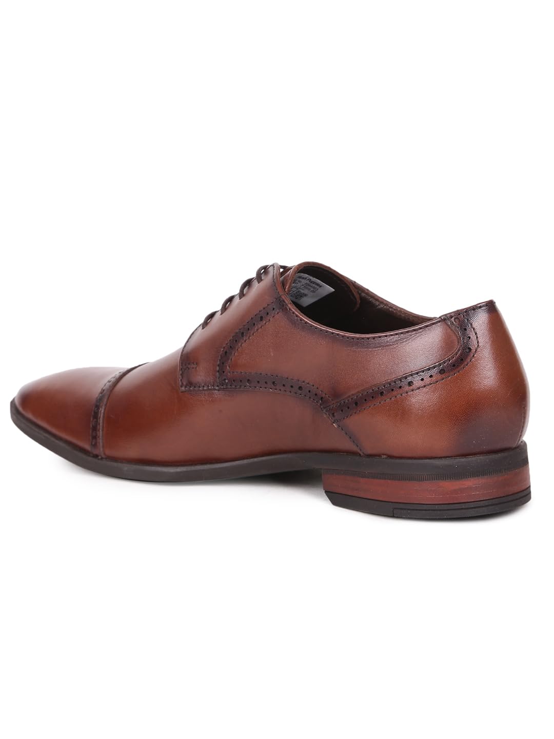 Hush Puppies Men's Newyork - Toecap Formal Shoes(8244883_Dark Brown_8 Uk)