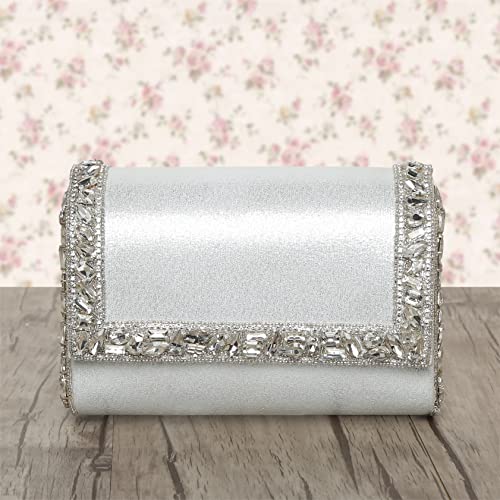 Peora Gold & Silver Evening Clutch Combo Handbags Gift for Women