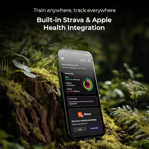 Noise Endeavour Pro Outdoor Rugged Military Smart Watch, Titanium Alloy Bezel, Dual-Band GPS, 164ft Water Resistance, 28 Days Battery on Standby, AI Companion, for iOS & Android (Driftstone Beige)