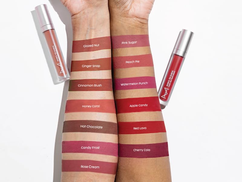 House Of Makeup Hydrating Liquid Lipstick | Nude Lipstick Shades | Comfy Liquid Lipsticks For Women | Everyday Nude Shade Lipstick | Liquid Matte Lipstick | 5 ml | (Honey Coral)