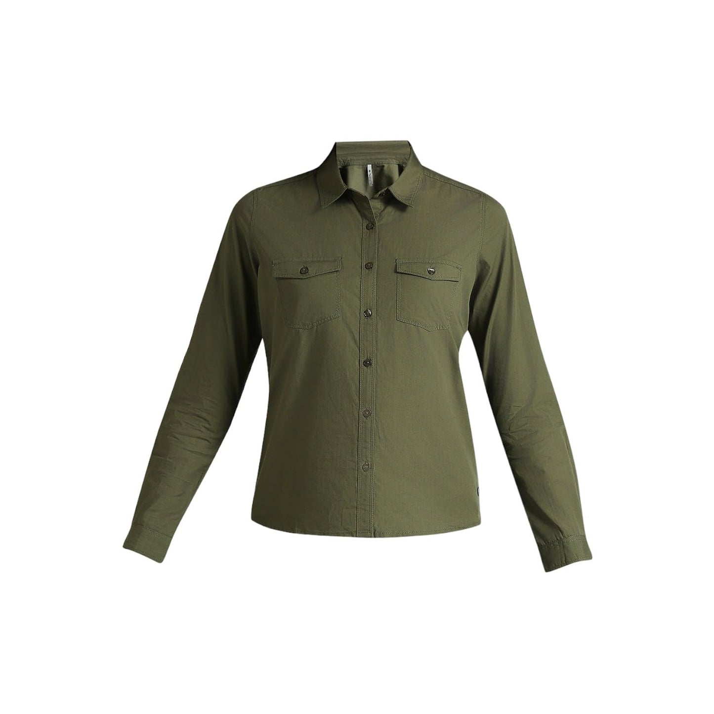 Pepe Jeans Women's Regular Fit Solid Shirts