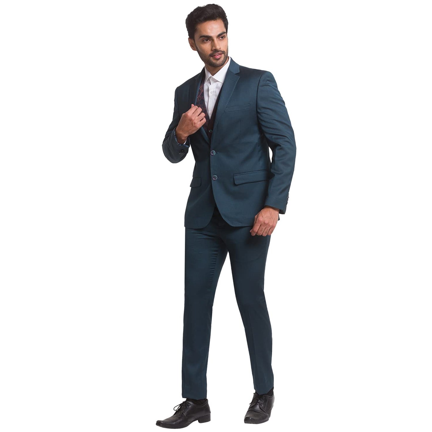 Park Avenue Dark Petrol Suit (Size: 44)-PIDP00290-P7