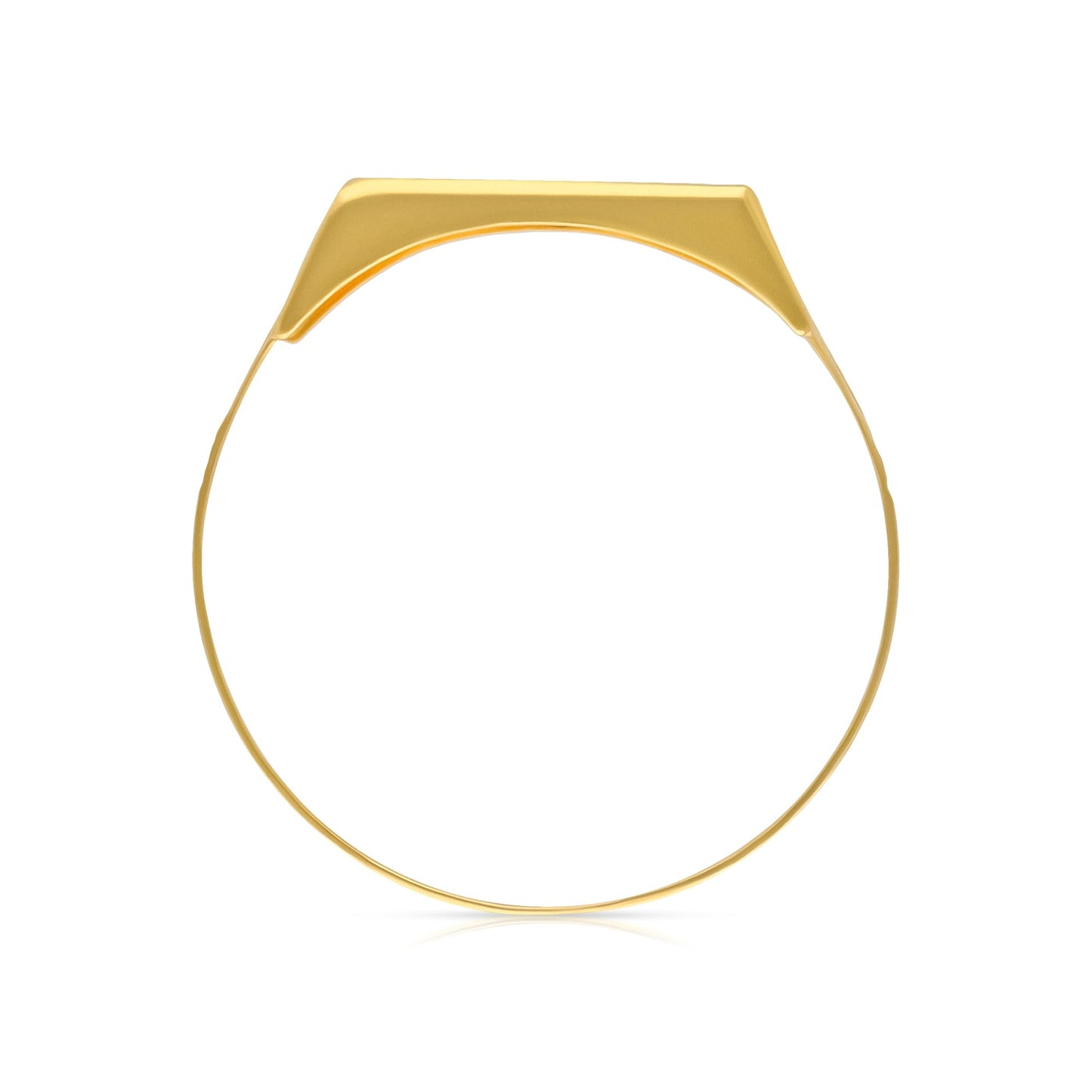 Malabar Gold and Diamonds Gold Ring for Men|Ring for Birthday, Wedding, Anniversary & Valentine's Day Gift