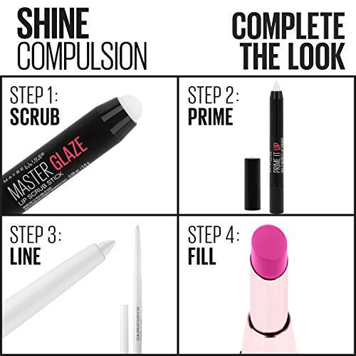 Maybelline Color Sensational Shine Compulsion Glossy Lipstick Makeup, Berry Blackmail, 0.1 Oz.