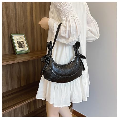 SIBY Armpit Underarm Shoulder Bags for Women's (Black)