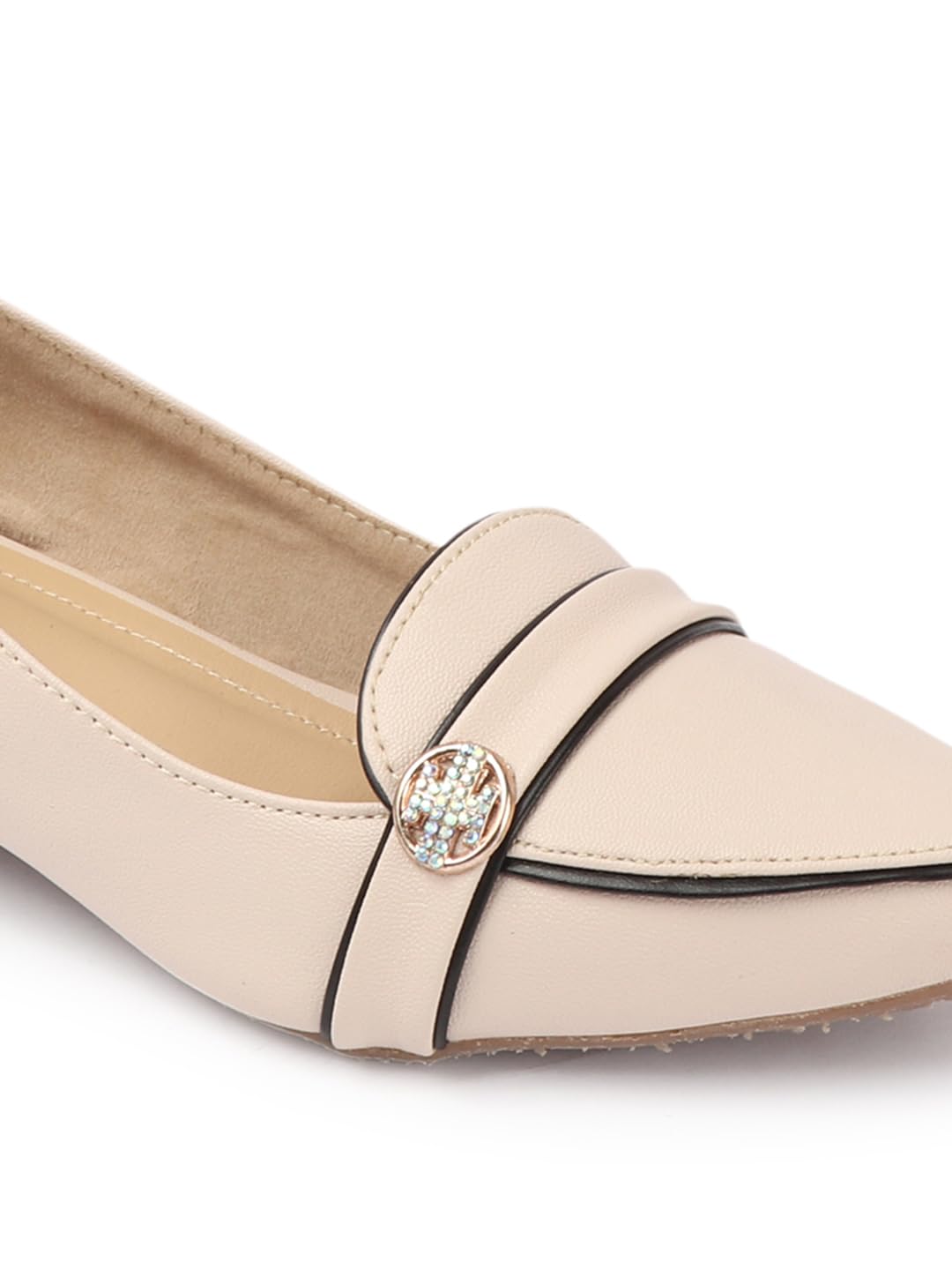 Carlton London Women Shoes,Cream,UK-4