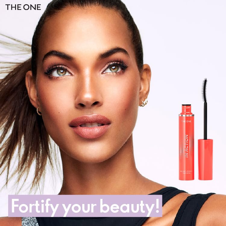 Oriflame THE ONE IN ACTION Sweat-Proof Mascara | Lightweight and Long-lasting | Waterproof Mascara, 8 ml