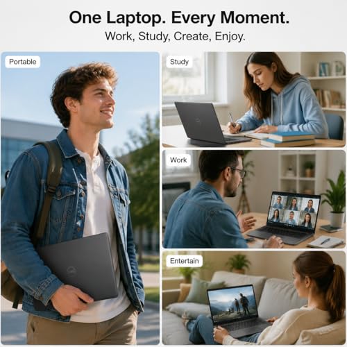 Dell 15 Touchscreen Laptop, Intel 13th i5-1334U, 16GB DDR5 RAM, 512GB SSD