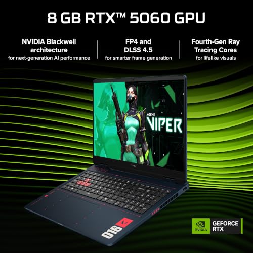 HP HyperX OMEN 16 (Valorant Edition) AMD Ryzen 7 8745HX, 8GB-RTX 5060, 16GB DDR5 (Upgradeable) Care