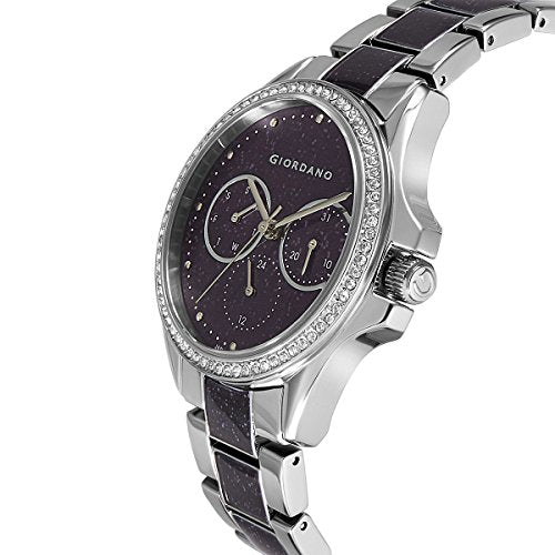 Giordano Multifunctional Brown Dial Women's Watch