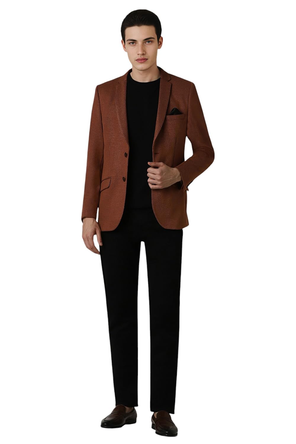Van Heusen Men's Blazer (VDBZESLF133595_Brown