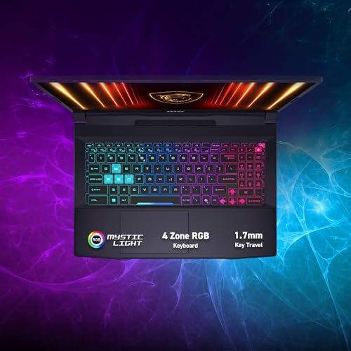 MSI Katana 15 HX, Intel 14th Gen. i7-14650HX, 40CM FHD 144Hz Gaming Laptop (16GB/512GB NVMe SSD/Windows 11 Home/NVIDIA GeForce RTX 5050 GDDR7 8GB, Black/2.4Kg) B14WEK-111IN