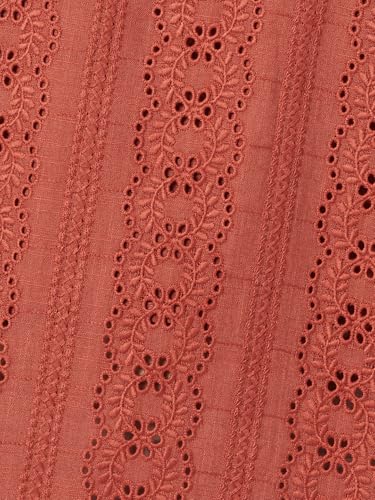 Max Women Schiffili Straight Kurta (Orange_M)