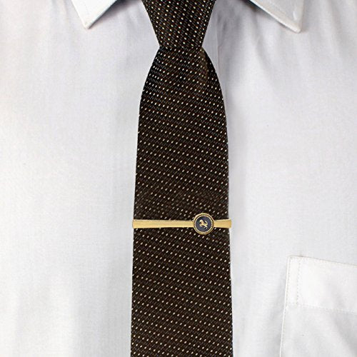 TRIPIN Cufflinks and TIE PIN Set for Men Silver and Black Colour for Office Corporate Party French Cuff Shirts Shirt Suit Blazer in A Gift Box (B06ZZH6NQG) (TSBPZGOLDSET1040)