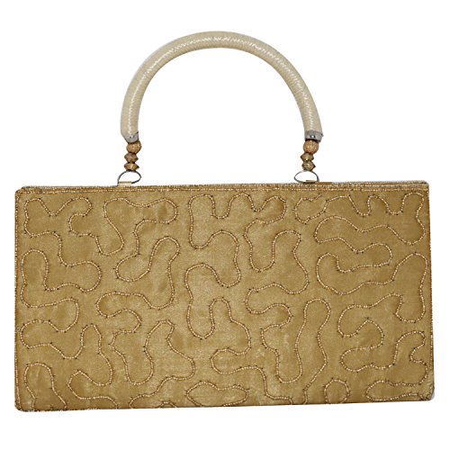 Glitter Collection Women's Golden Clutch SQMG001