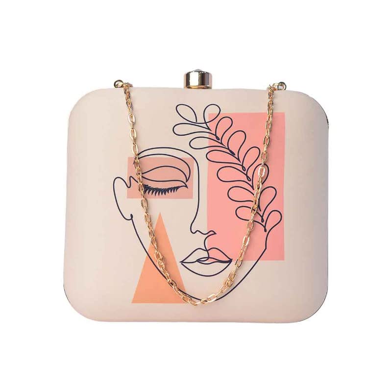 Pastel Perfect Portrait Clutch Multicolour