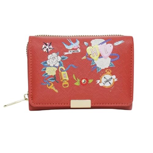 Hamster London Millionaire Victoria Bifold Wallet - Orange