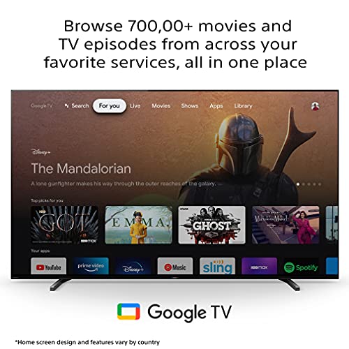 Sony Bravia 195 cm (77 inches) XR series 4K Ultra HD Smart OLED Google TV XR-77A80J (Black)