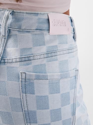 The Souled Store Denims: Linear Texture (Straight Fit) Women Jeans
