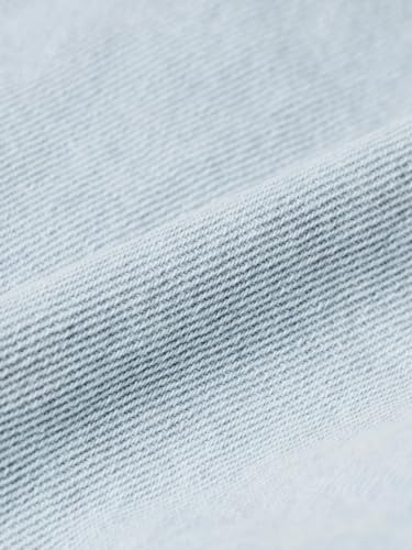 The Souled Store Denim Shorts: Koi Fish Women and Girls Buttoned Waistband Light Blue Embroidered Cotton Denim Regular Fit Lightweight All-Season Everyday Casual Shorts