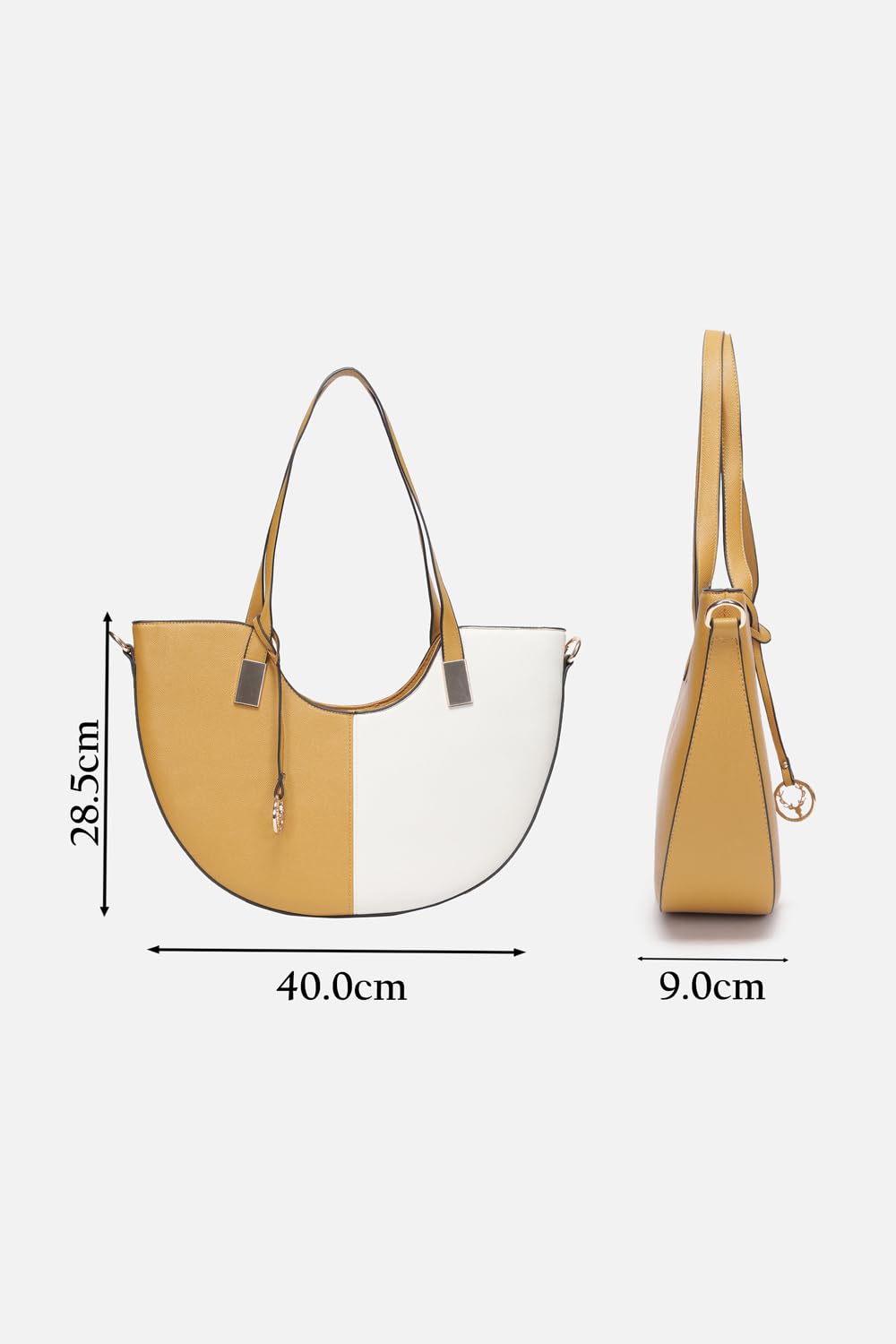 Women Yellow Casual Handbag
