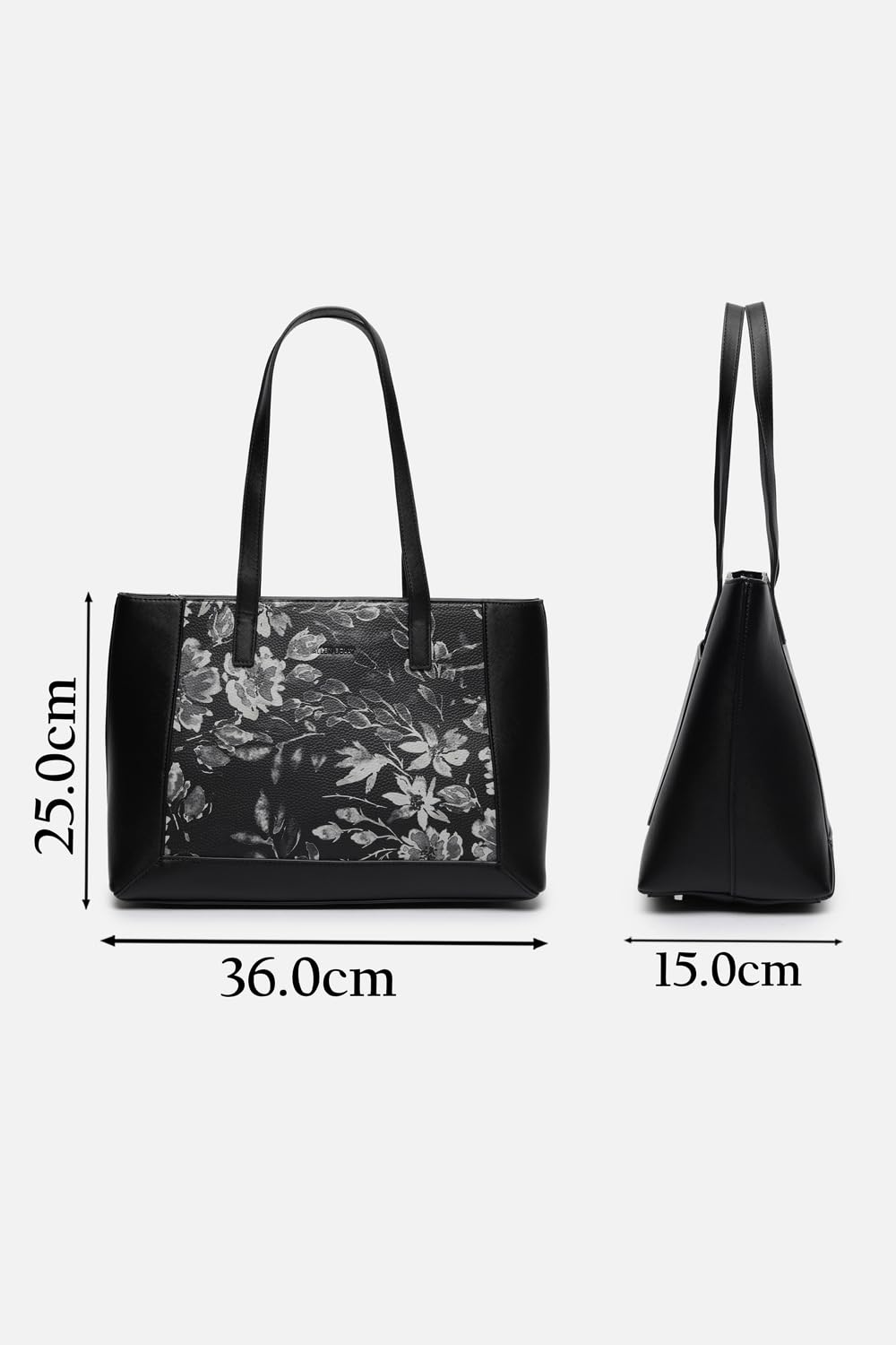 Allen Solly Womens Floral black HANDBAG