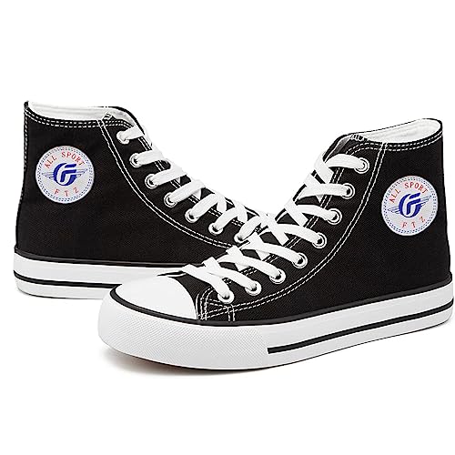 FTZ All Sports Canvas Walking, Gyming Shoes Sneakers for Women Black 4