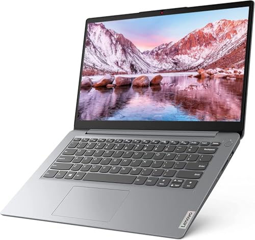 Lenovo IdeaPad 1i 14" HD Laptop with Office 365, Intel Core i3-1215U 6-Core Processor, 20GB RAM 1TB SSD, SD Card Slot, WiFi, Bluetooth, Windows 11 Pro, Gray