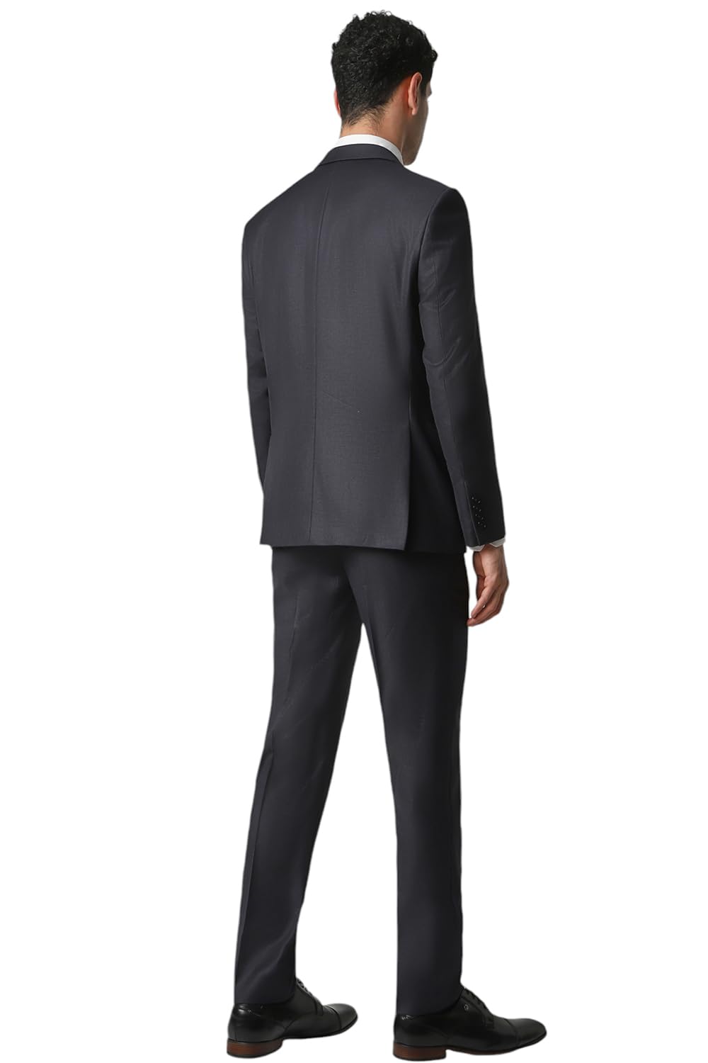 Van Heusen Men's Notch Lapel Slim Fit Suit Jacket (VHSU1M76915_Grey_42)