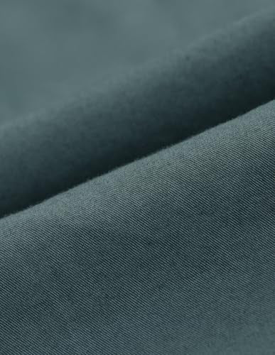 U.S. POLO ASSN. Men's Cotton Solid Tailored Fit Button Down Shirt (USSHTFX0504_Grey, Medium