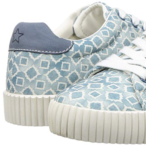 Bata Cara Knit Women's Blue Casual Shoes - 8 UK (5519555)