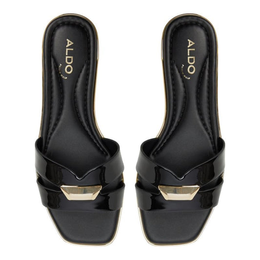 Aldo KHARINE-IN001 Women Black Flat Sandals