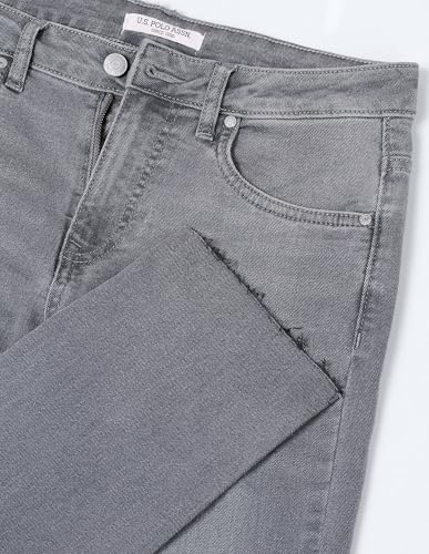U.S. POLO ASSN. Women's Slim Jeans (UWAW24JEN283 Medium Grey