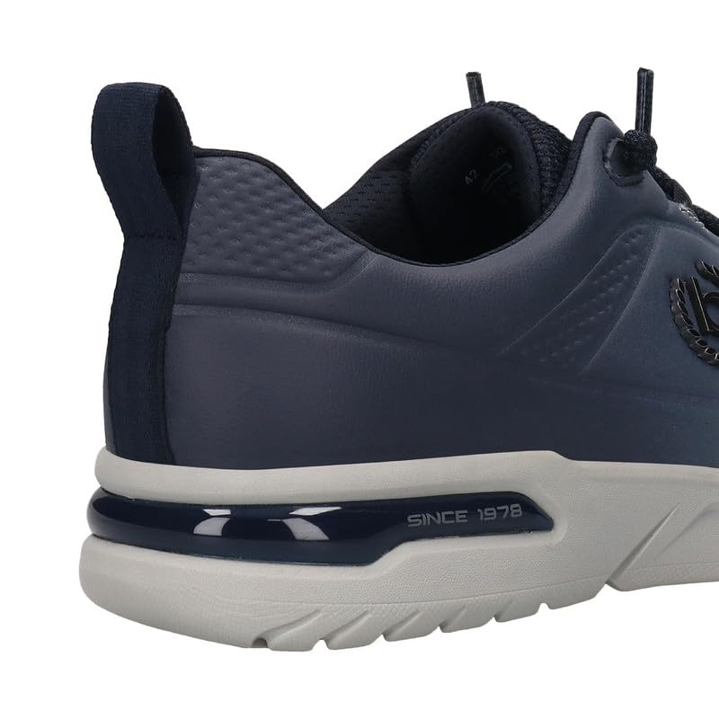 Bugatti Nubola Light Grey & Dark Blue Men's Atheleisure Sneakers - UK 11