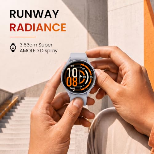 Fastrack Revoltt XR1 Pro 1.43" AMOLED Stylish Smartwatch | 1.43" AMOLED, BT Calling, 100+ Cloud Watch Faces & Health Tracking