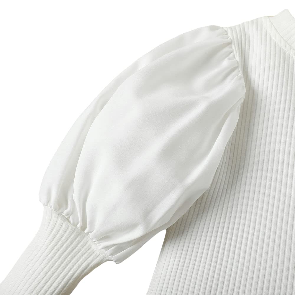 Hopscotch Girls Solid Top Pant Set In White Color for Ages 5-6 Years