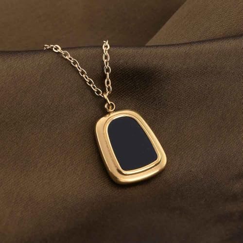 PALMONAS Black Onyx Set for Women - Gift For Women & Girls, Waterproof & Anti Tarnish