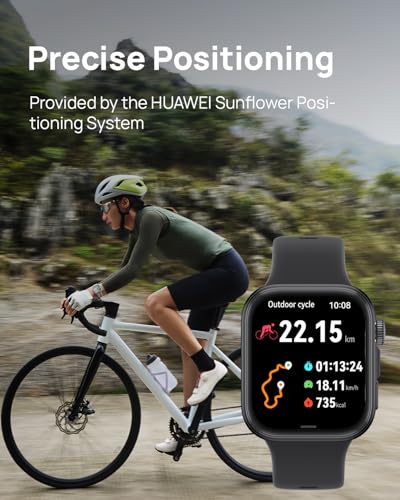 Huawei Watch FIT 4 smartwatch, 1.82" Large Display, Up to 10-Day Battery Life, Dual Band GPS, 100+ Sports Modes, Fitness Health Tracker, Emotional Assistant, Compatible with Android iOS, Purple